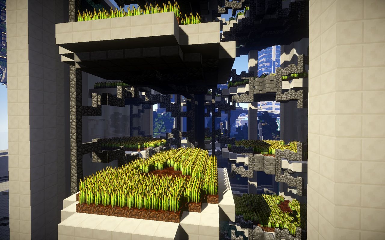 Minecraft BlockWorks Climate Hope City