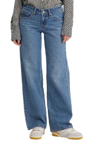 Low Loose Rigid Jeans