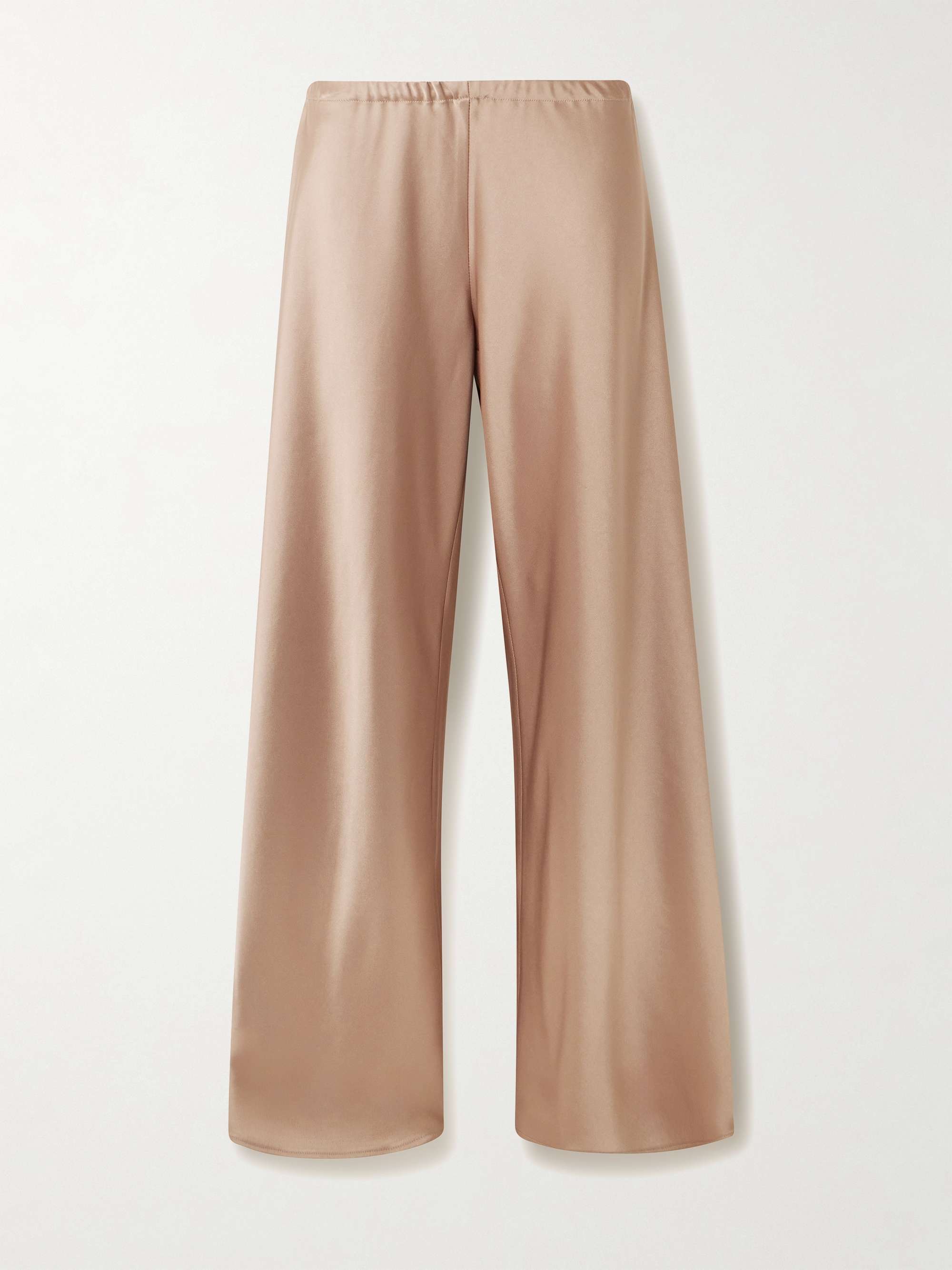 Colby Satin Wide-Leg Pants