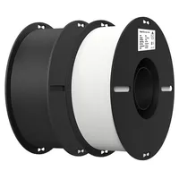 Creality 2kg Black & White PLA 1.75mm Filament Bundle