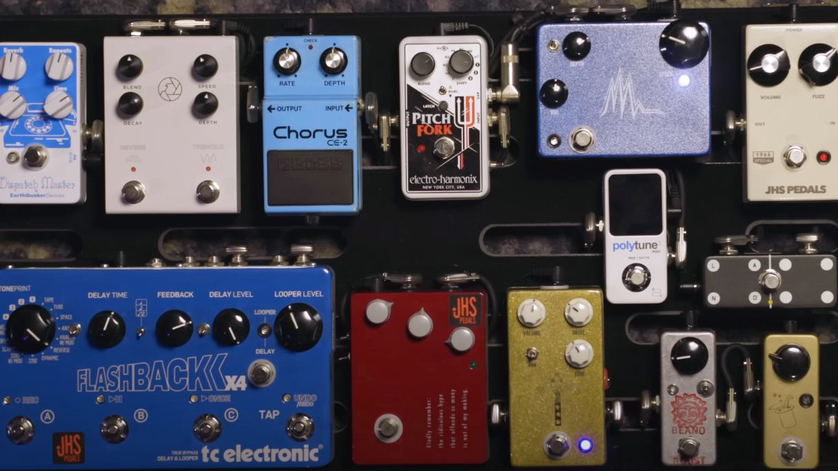 JHS Pedals founder Josh Scott reveals what's on his pedalboard
