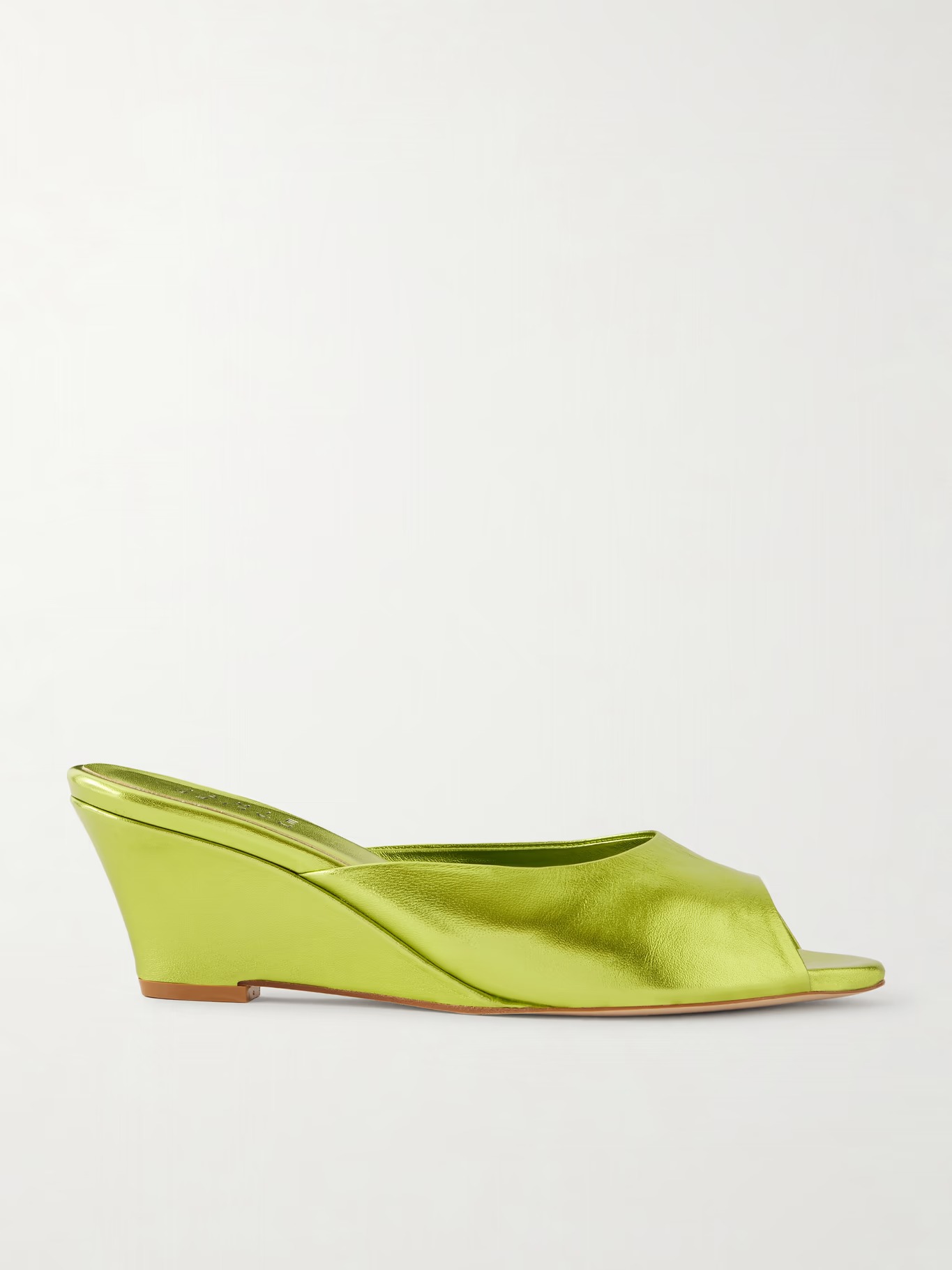 Jamie Haller, The Kit Metallic Leather Mules