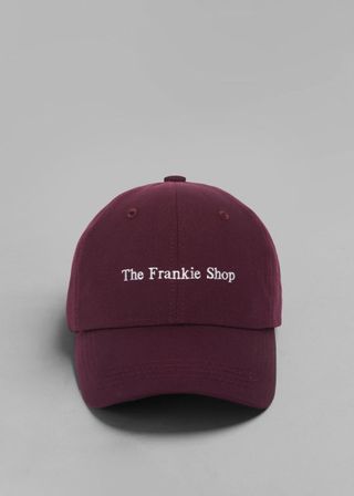 Frankie Baseball Cap - Burgundy