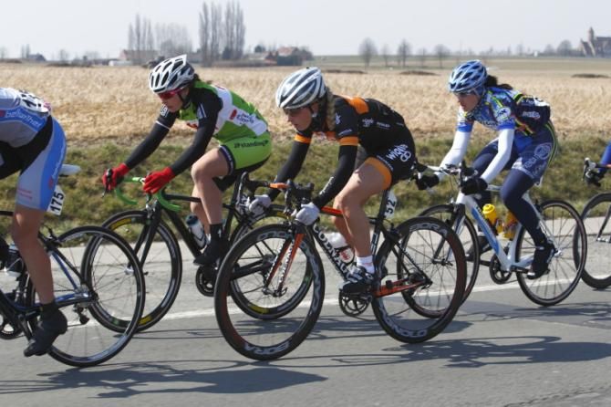 Laura Trott made the break. For her, too, it was her debut for Wiggle Honda Team