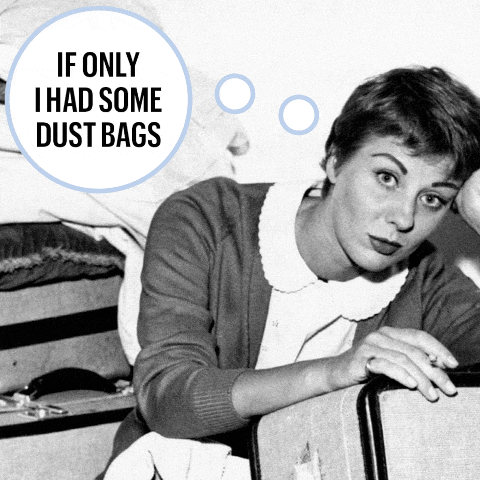 Dust Bag Packing Tricks Ways to Use Dust Bags Marie Claire