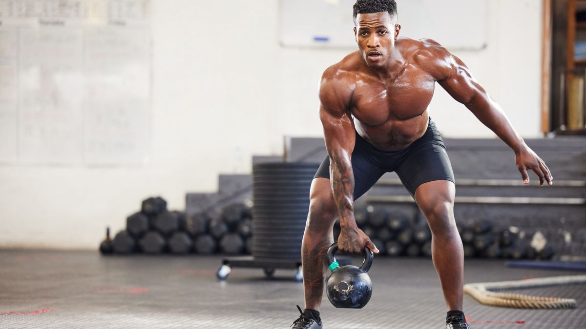 Ditch the gym — you just need 1 kettlebell and this 5-move low-impact workout to build muscle all over