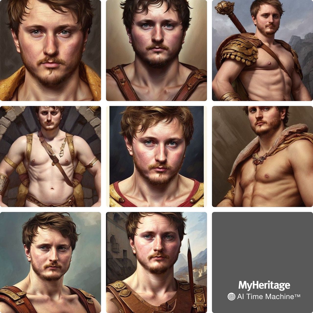 MyHeritage AI Time Machine