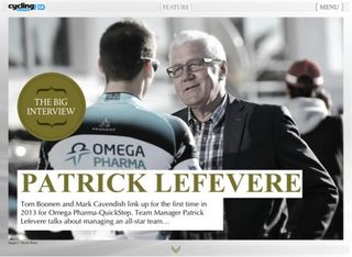 Lefevere in the next issue of CN HD