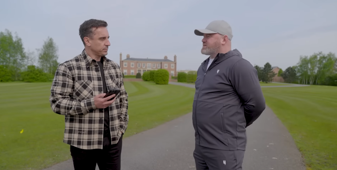 Wayne Rooney featured on the latest episode The Overlap alongside Gary Neville.