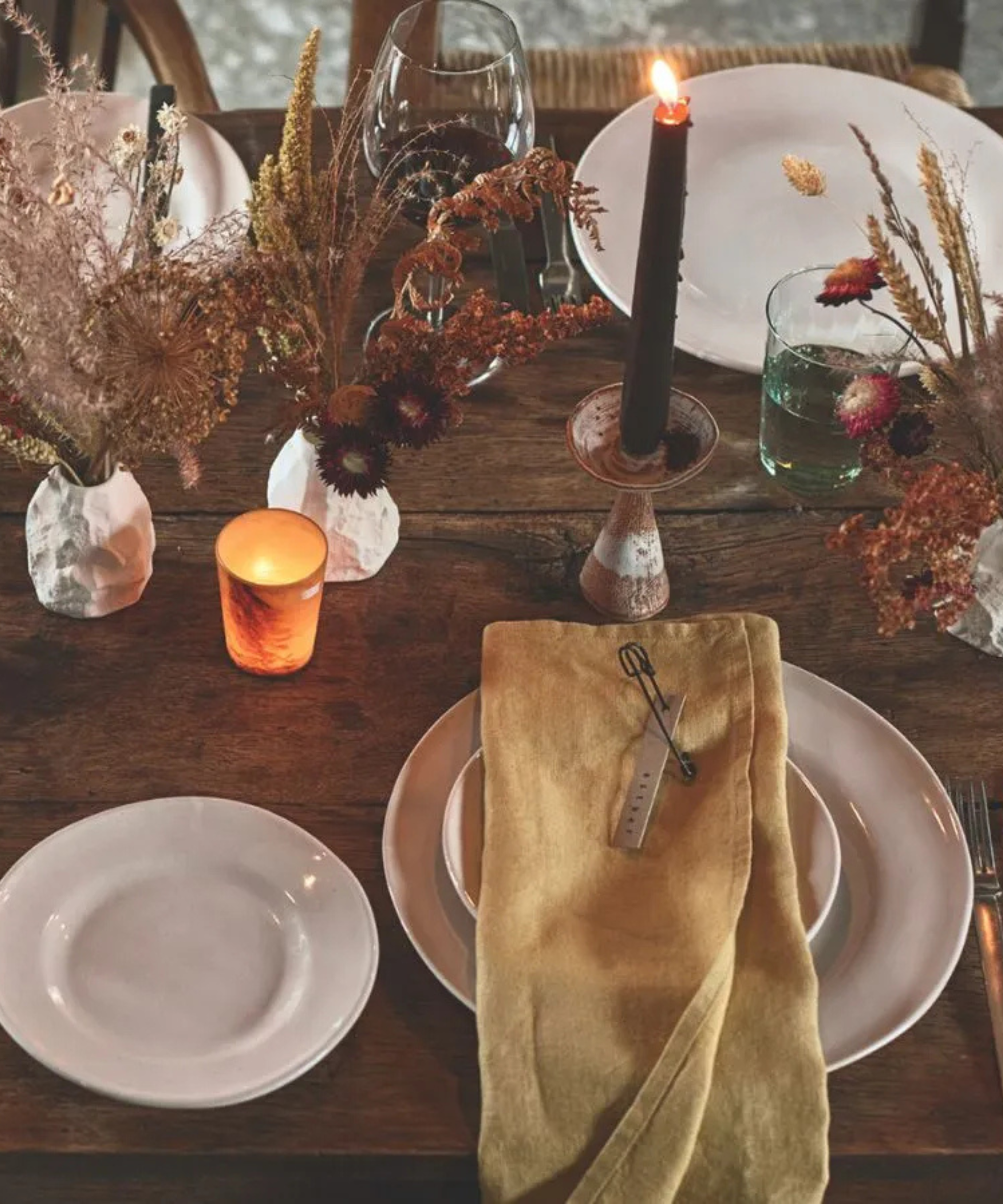 Fall tablescape