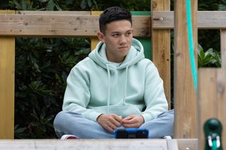 Mason has low self-esteem and feels like and outsider in Hollyoaks.