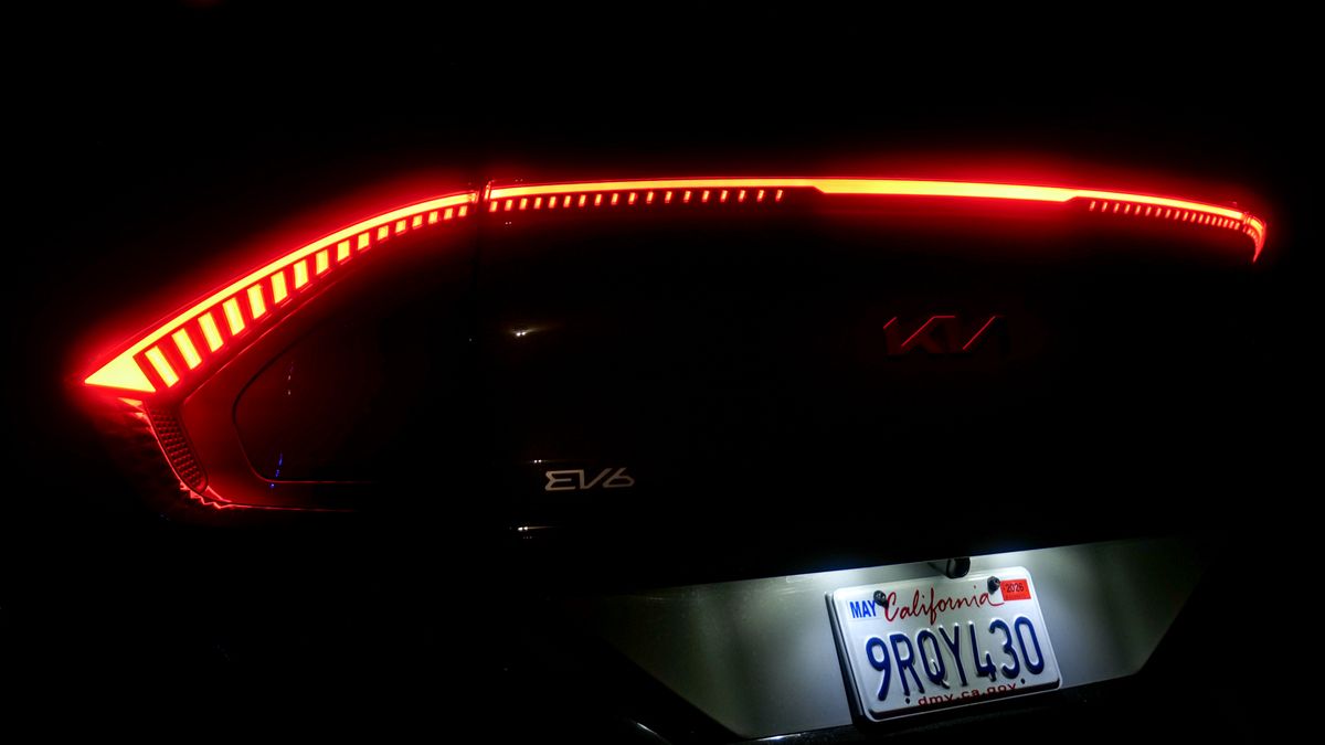 2025 Kia EV6 test drive.