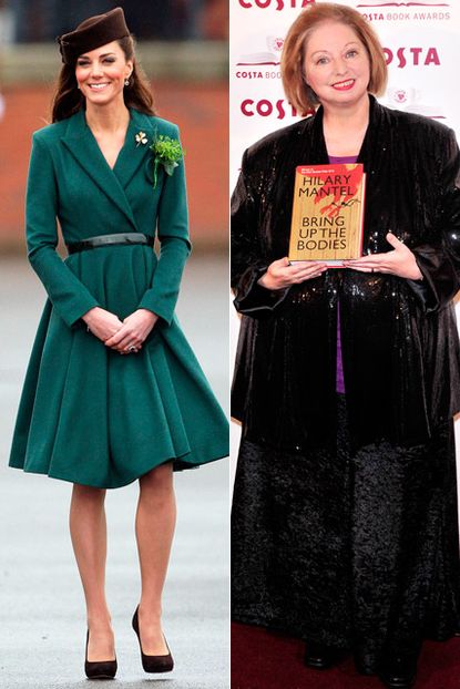 Kate Middleton and Hilary Mantel