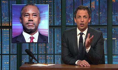 Seth Meyers takes a closer look at Ben Carson's past