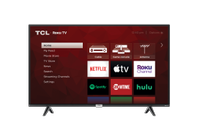 TCL 43" 4K Roku Smart TV: $259