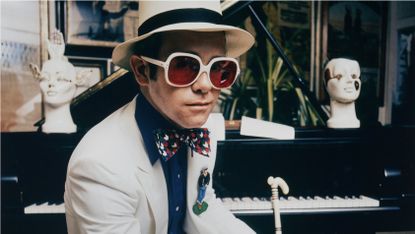 Elton John in hat and sunglasses: the ‘Goodbye Peachtree Road' sale includes Elton John's watches