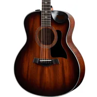 Taylor 326ce Grand SymphonyNeo-tropical mahogany top | Tropical mahogany back & sides | Neo-tropical mahogany | West African Crelicam ebony