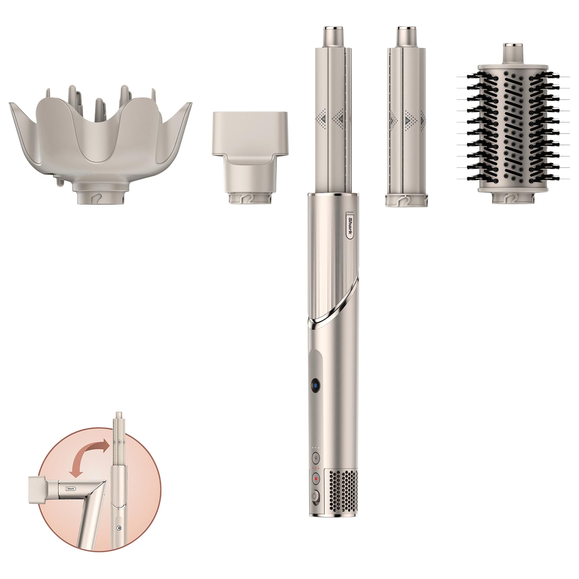 Flexstyle® Hair Blow Dryer & Multi-Styler With Diffuser
