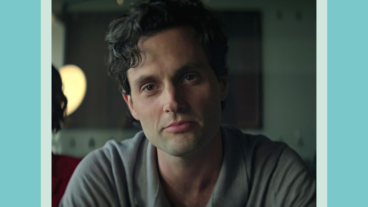 Charlotte Ritchie as Kate, Penn Badgley as Joe Goldberg in episode 410 of Yo