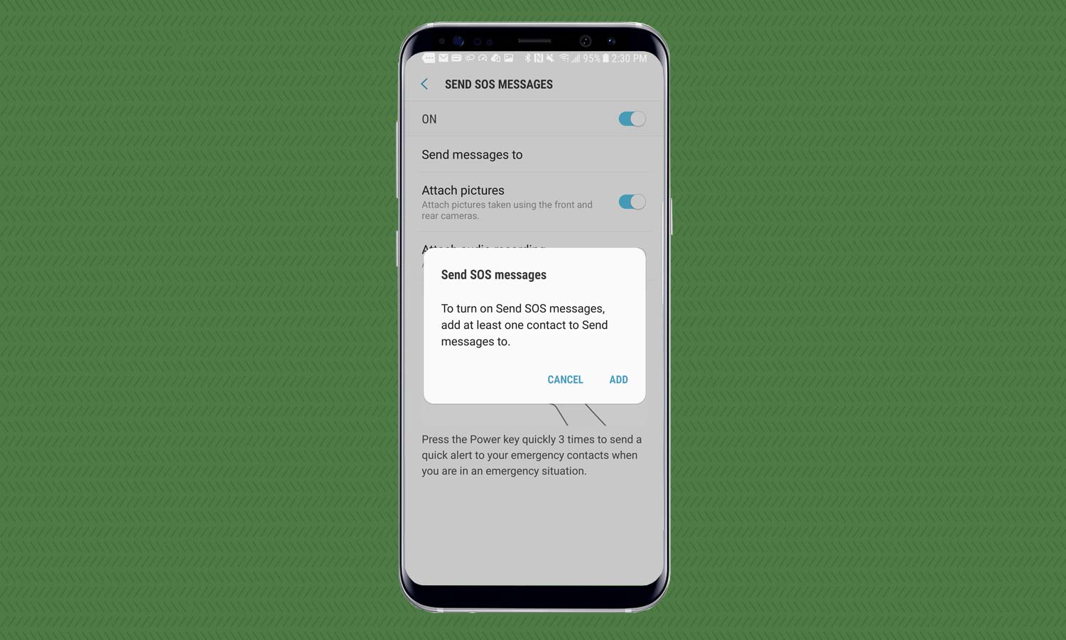 How To Send an SOS Message on the Galaxy S8 Samsung Galaxy S8 User