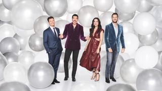 Ryan Seacrest, Lionel Richie, Katy Perry and Luke Bryan in key art for American Idol season 21