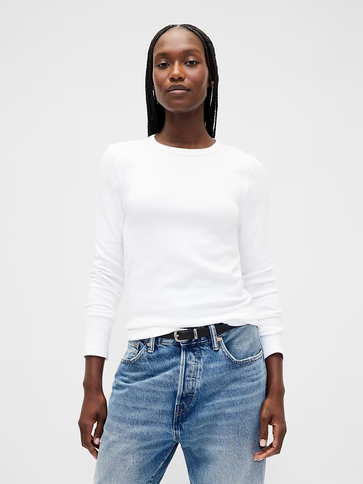 X We the Free Nova Tee Long Sleeve in Ivory