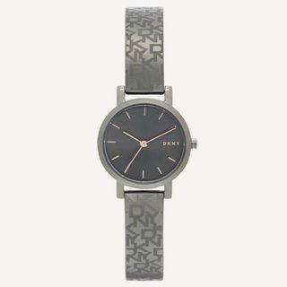 best watches for women DKNY grey logo watch