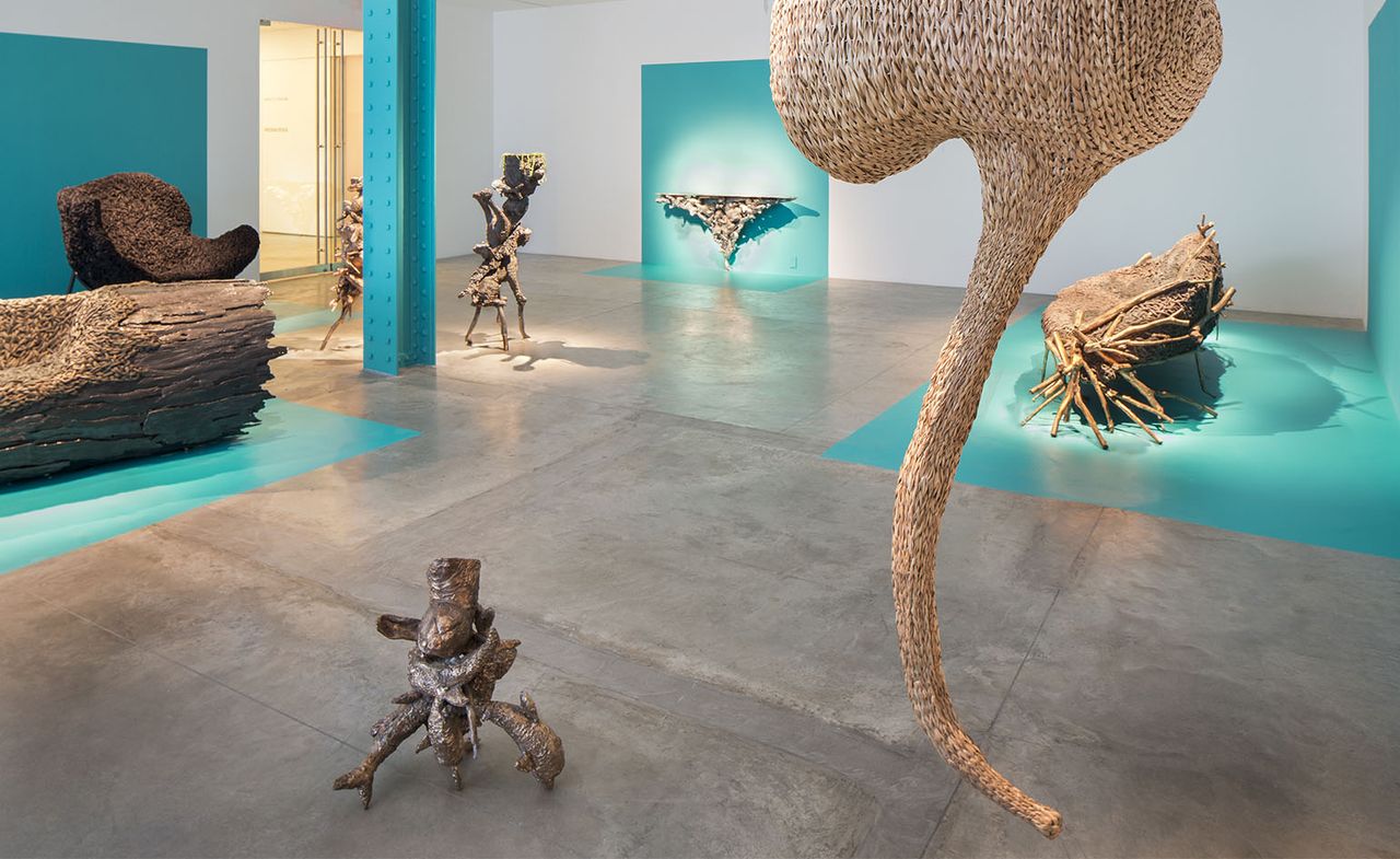 Installation view of Fernando and Humberto Campana’s exhibition