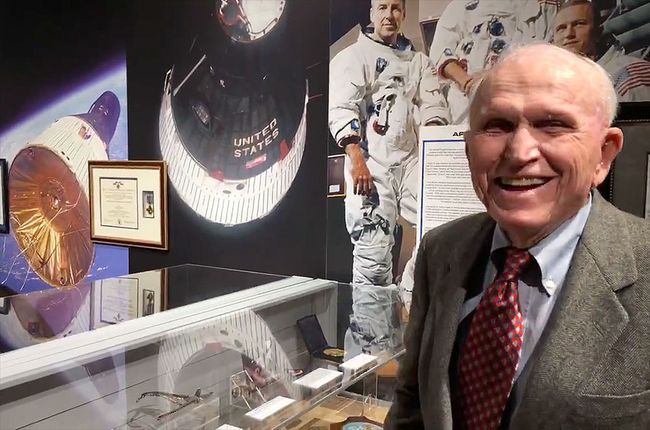 Apollo 8 Astronaut Frank Borman Donates Artifacts for EAA Exhibit | Space