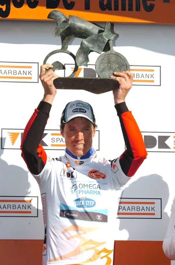 Overall De Panne champion Sylvain Chavanel