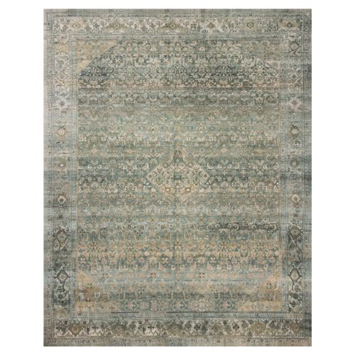 Magnolia Home by Joanna Gaines x Loloi, Wimberly Lagoon / Wheat Area Rug, 7&#039;9&amp;quot; x 9&#039;9&amp;quot;