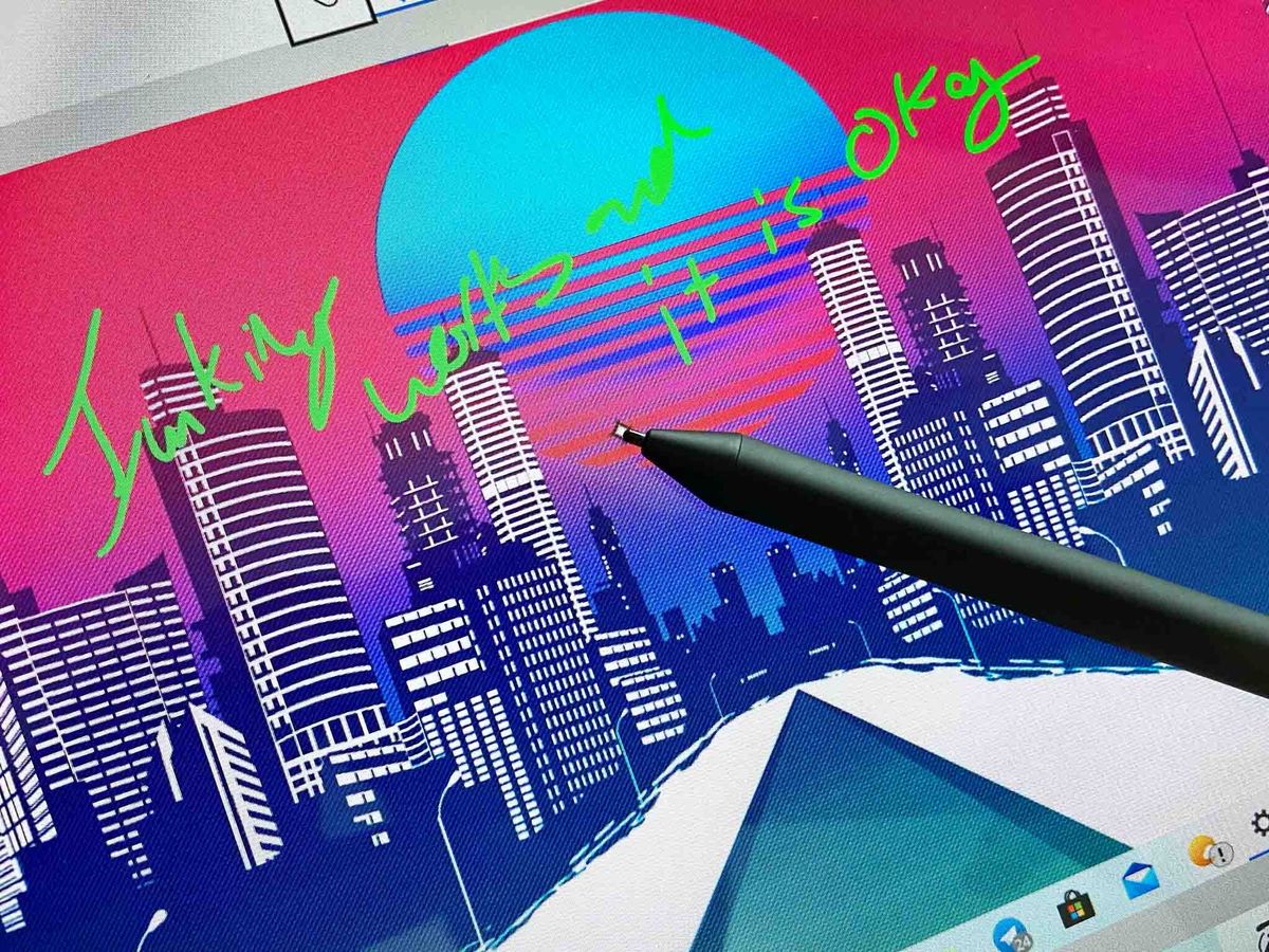 Lenovo Flex 5g Inking