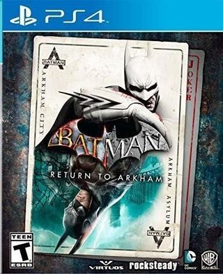 Batman: Return to Arkham PS4 box art