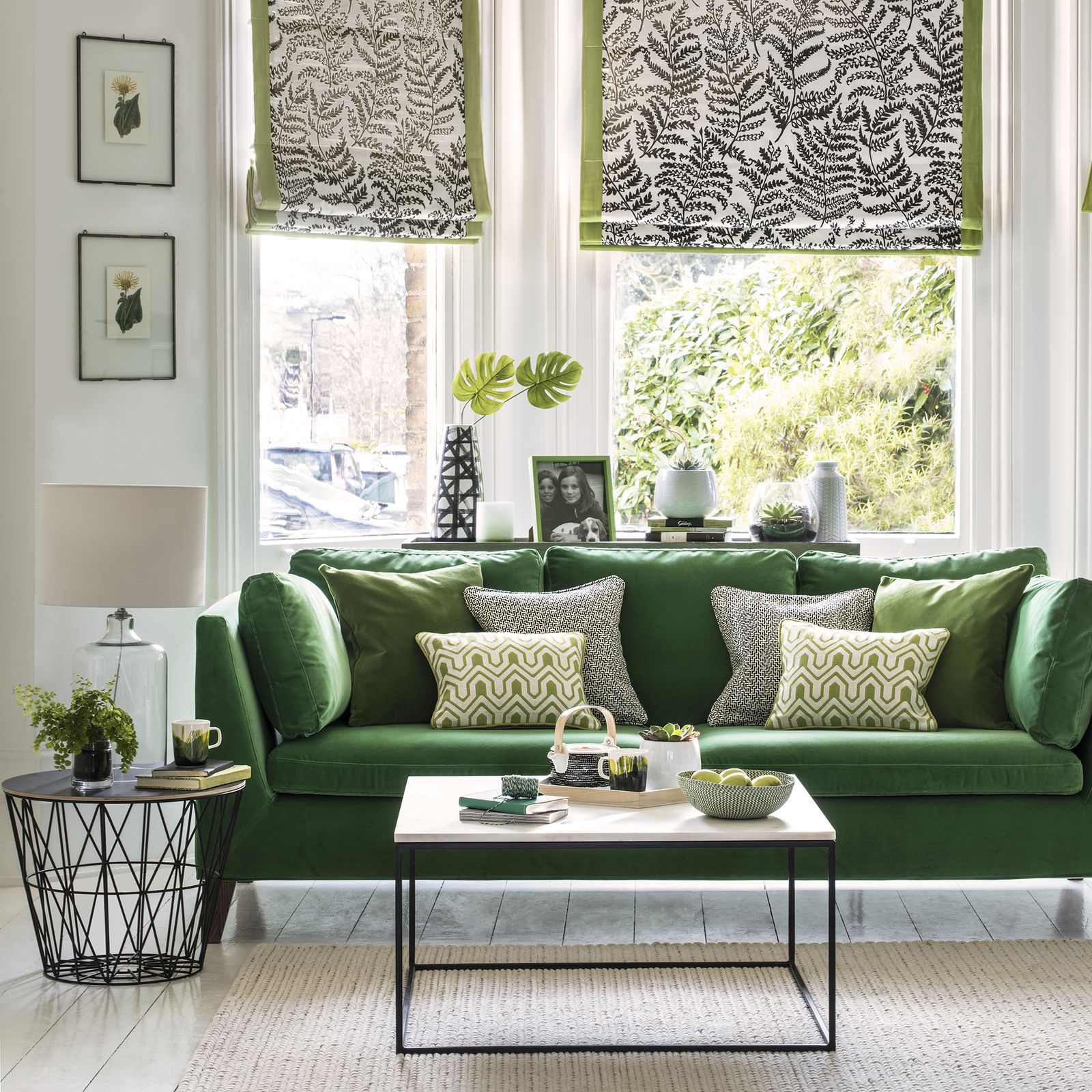Emerald green sofa living room ideas for any space Ideal Home