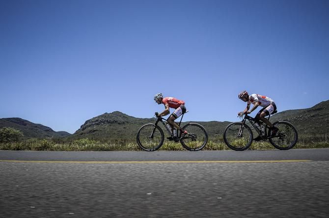 Kohei Yamamoto and Christoph Sauser