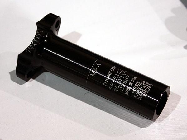 Thomson has brought back its seatpost stubs for builders that want to use extended seat tubes in their designs.