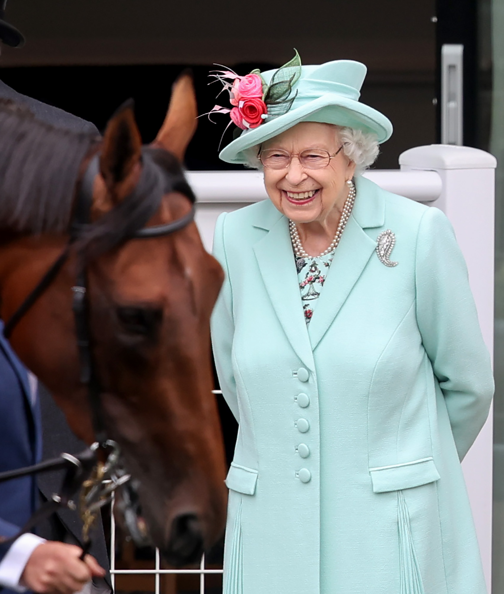 The Queen arrives at Royal Ascot 2021 wearing a fabulous hat | Woman & Home