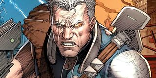 Cable, in the Marvel comics