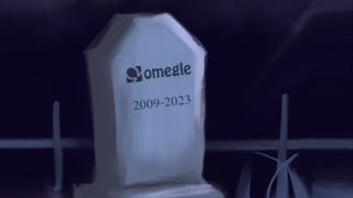 Omegle gravestone: 2009-2023