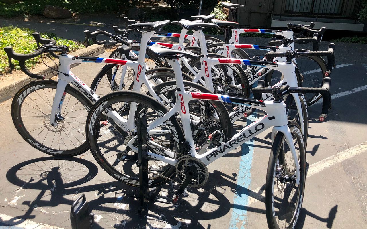 The Hagens Berman Axeon Pinarello Dogma F10 Disks