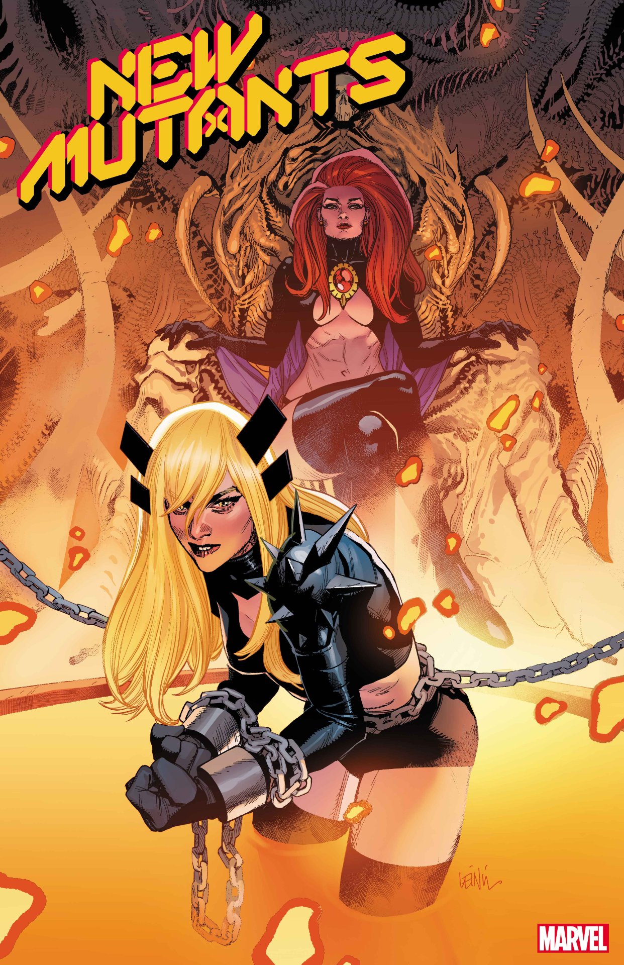 Two Queens Battle For The Throne Of Limbo In New Mutants #25