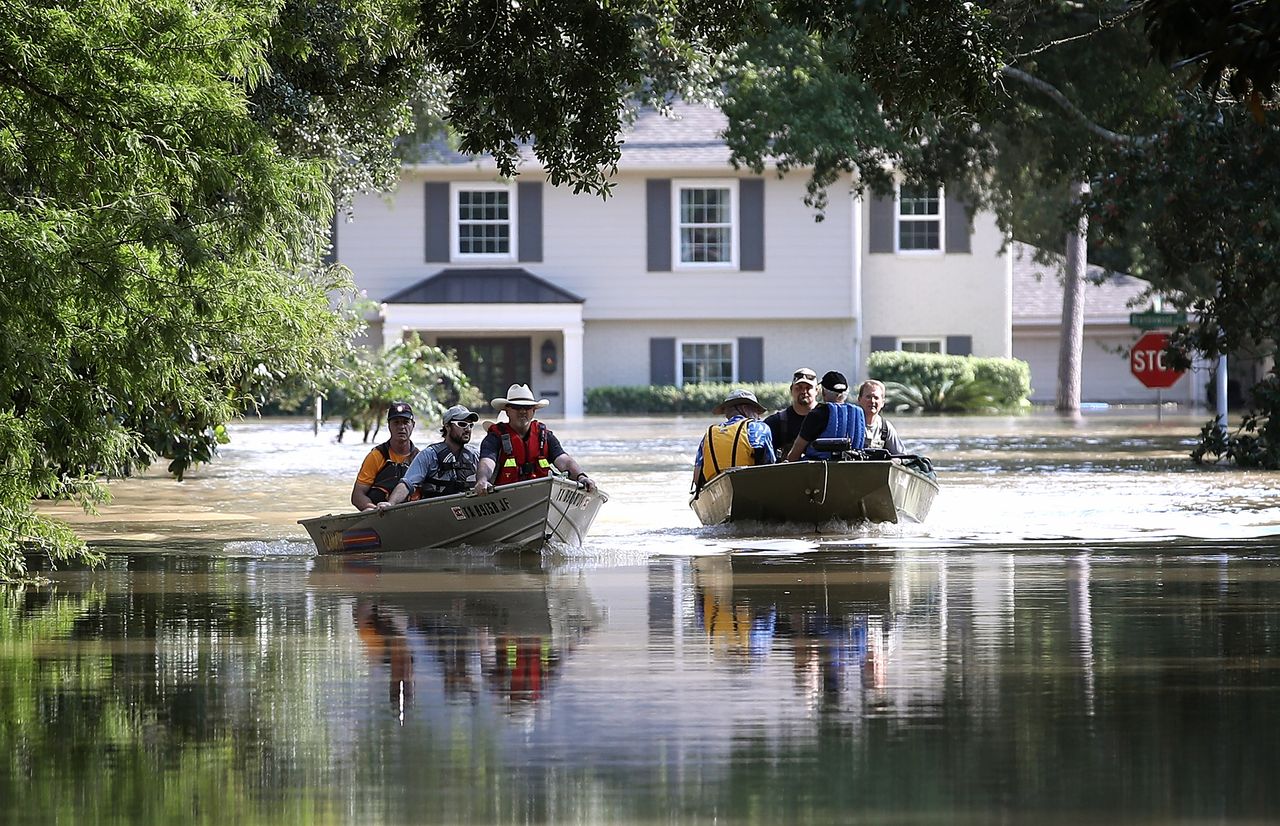 Houston after Hurricane Harvey.