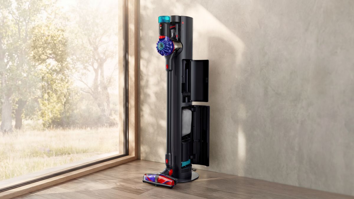 Dyson V10 Konical in Auto Empty Dok