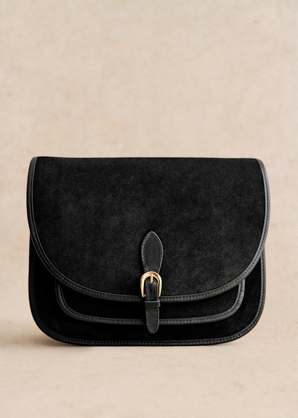 Large Rom&amp;eacute;o Bag - Black - S&amp;eacute;zane