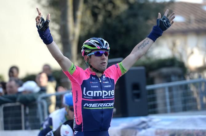 Diego Ulissi (Lampre-Merida) wins the GP Camaiore