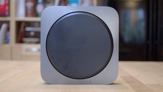 The underside of the Apple Mac Mini (2018)