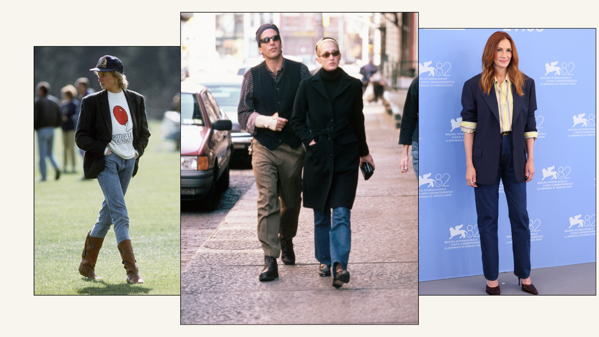 Iconic jeans outfits