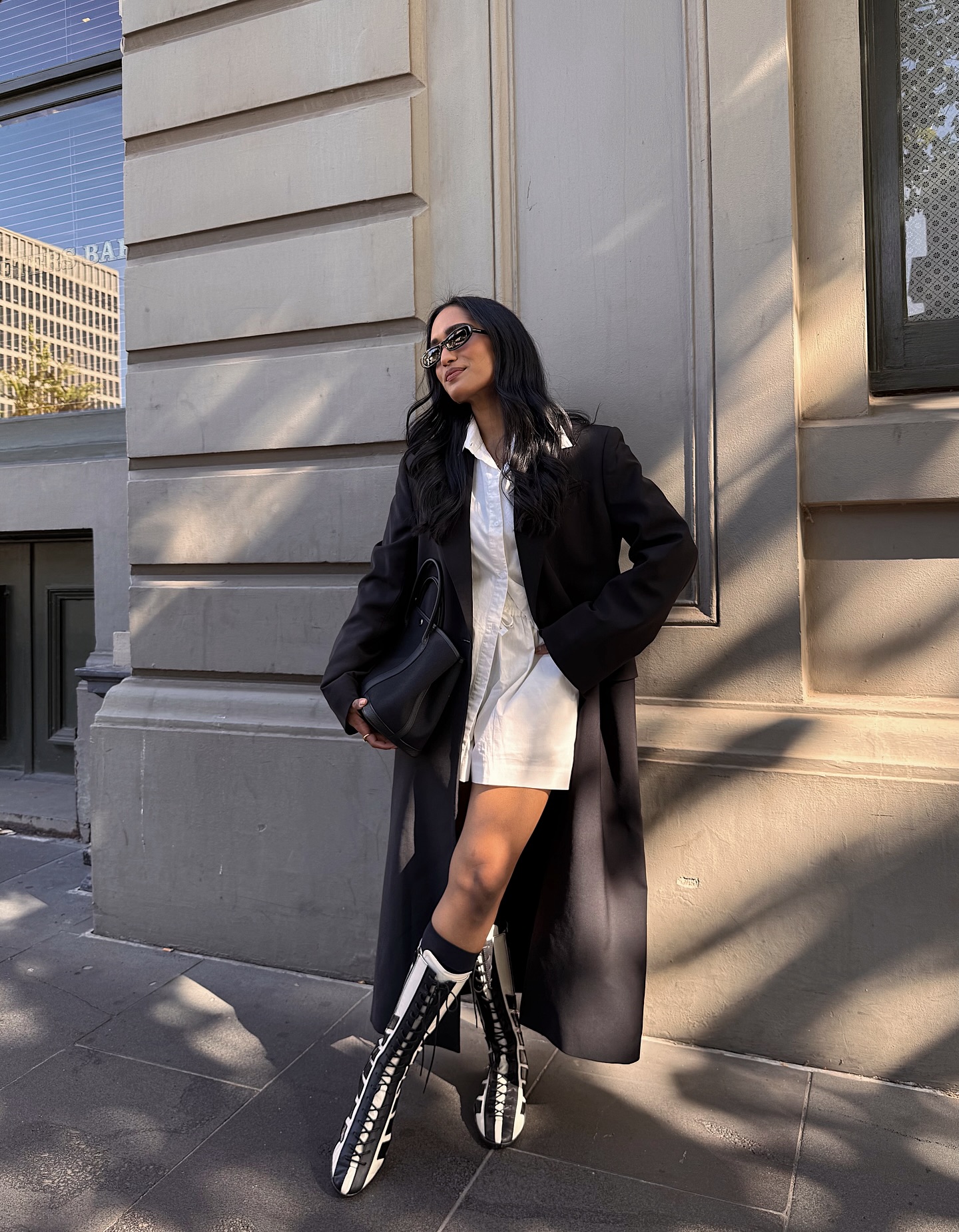 An image of @annelauremais wearing one of the biggest trainer trends of 2026.