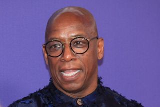 Former Arsenal and England footballer Ian Wright, pictured in October 2023