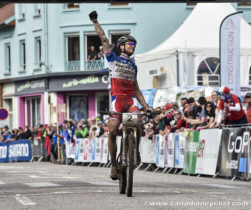 France's Titouan Carod (Scott Creuse Oxygene Gueret) wins
